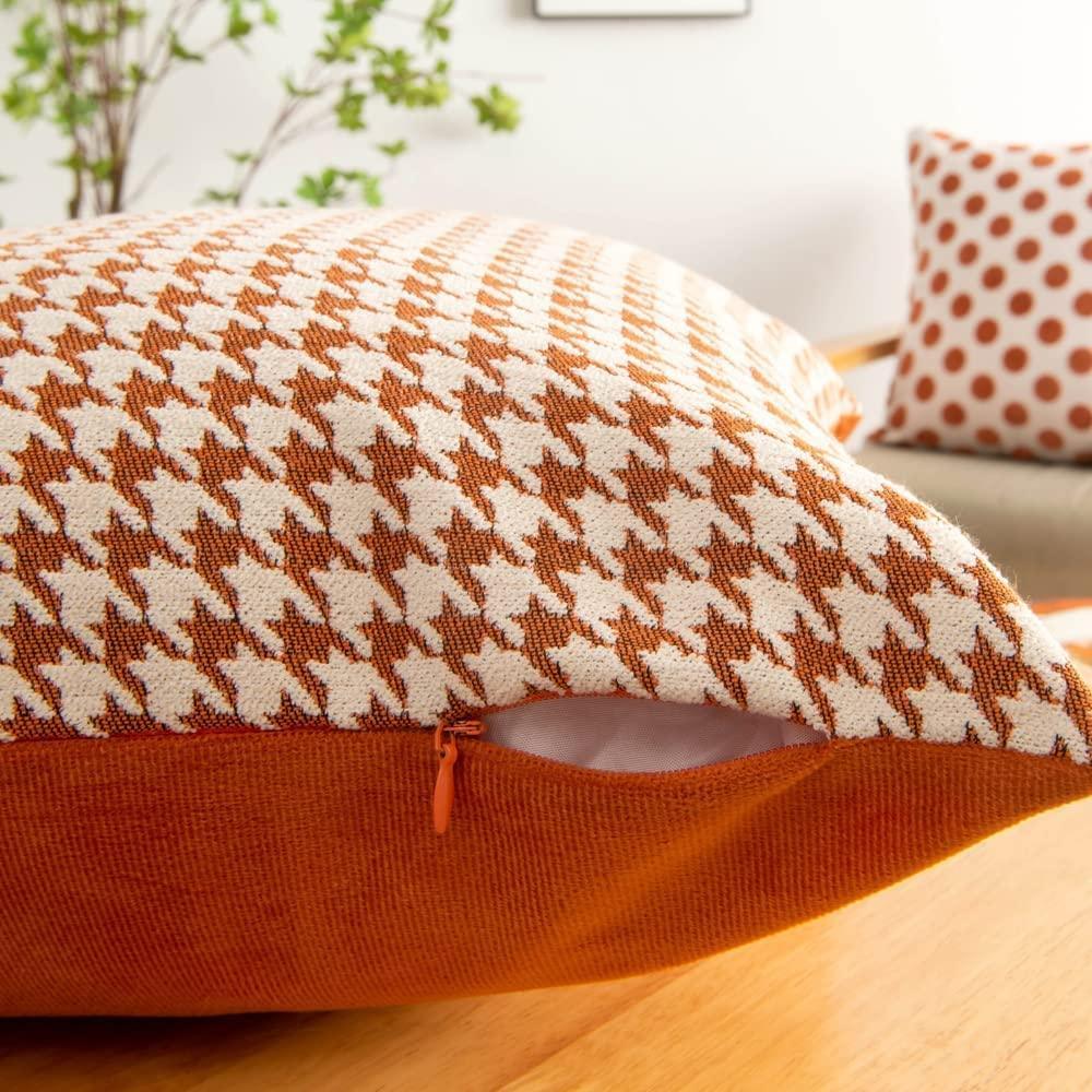 Houndstooth Cushion Cover