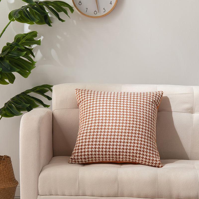 Houndstooth Cushion Cover