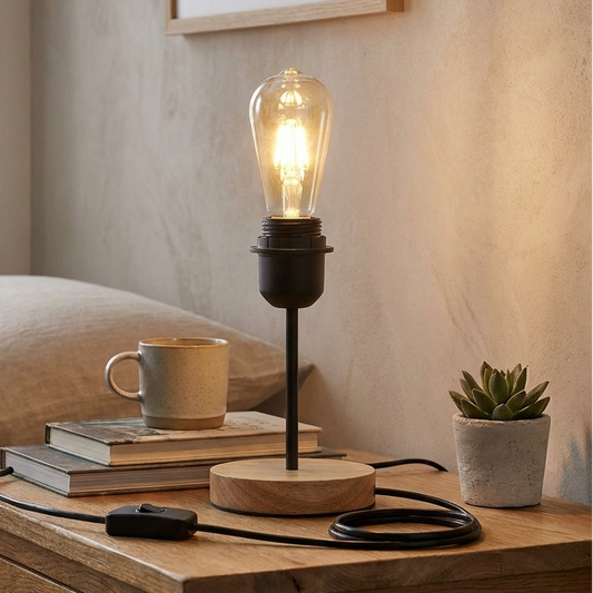 Vintage Black Table Lamp
